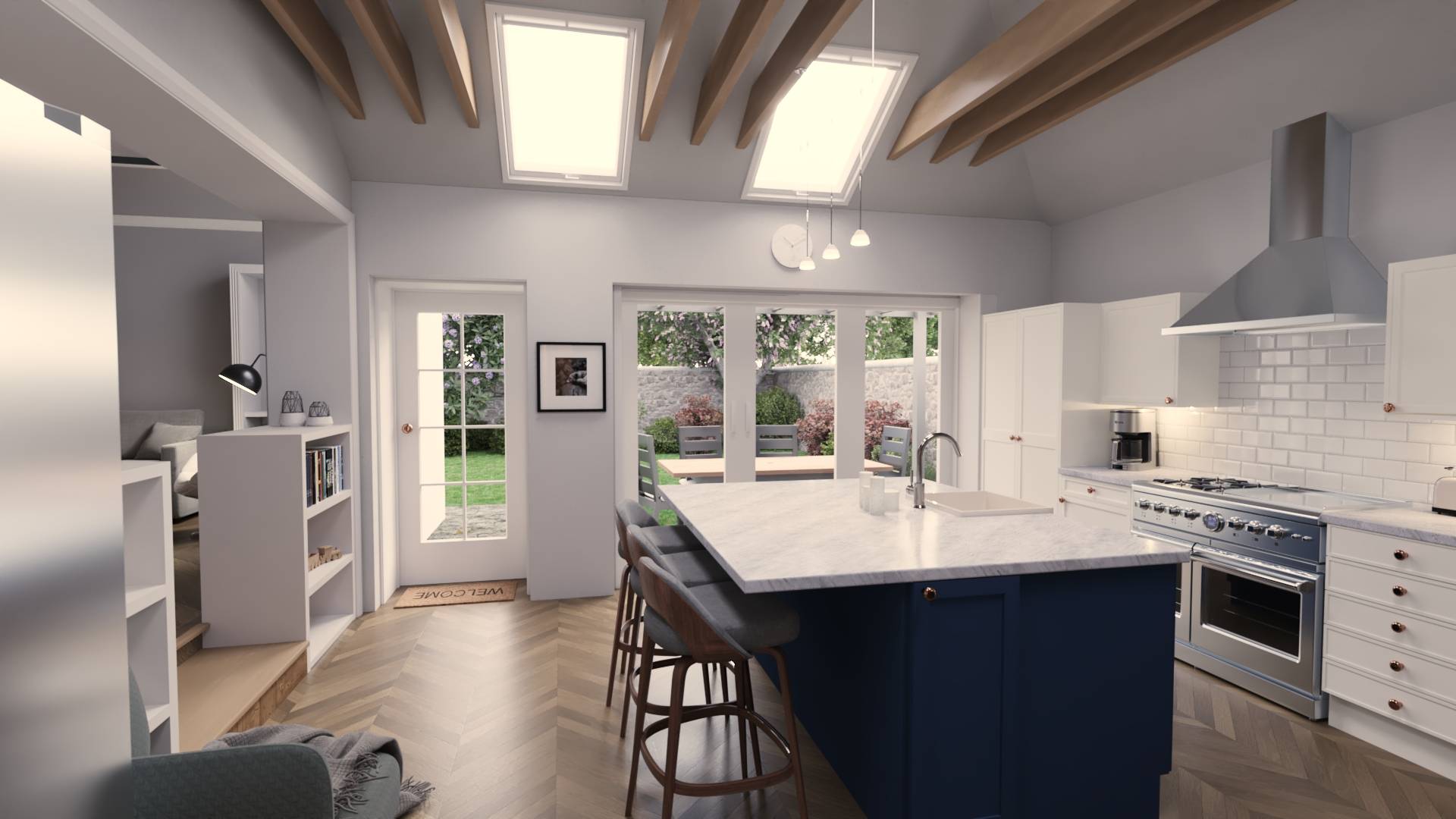 Kitchen view 1